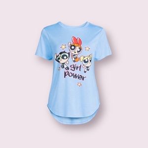 Powerpuff Girls Girl Power Junior’s T-Shirt